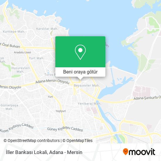 İller Bankası Lokali harita