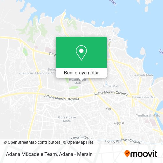 Adana Mücadele Team harita