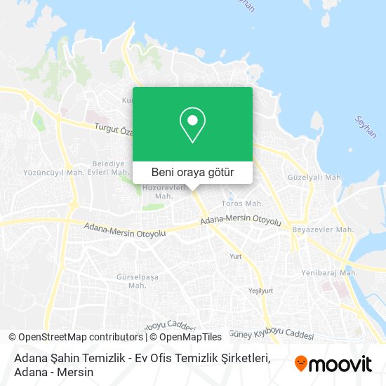 Adana Şahin Temizlik - Ev Ofis Temizlik Şirketleri harita