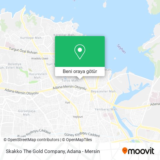 Skakko The Gold Company harita