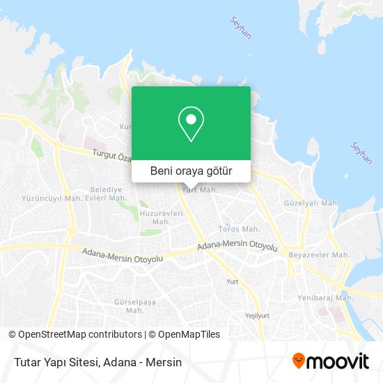 Tutar Yapı Sitesi harita