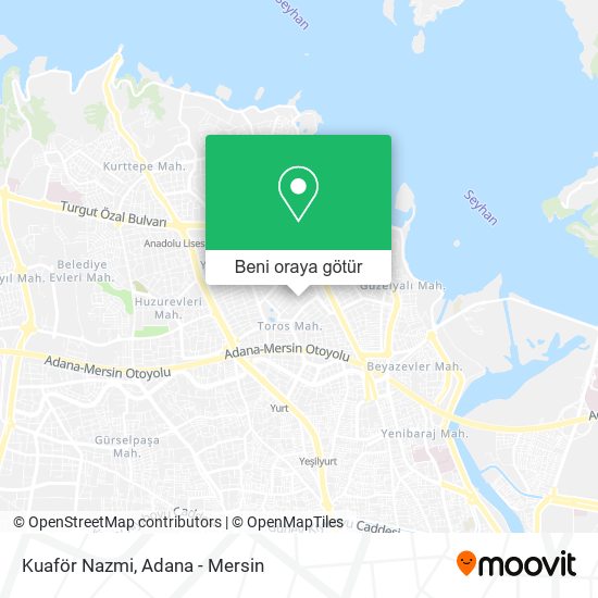 Kuaför Nazmi harita