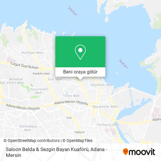 Saloon Belda & Sezgin Bayan Kuaförü harita