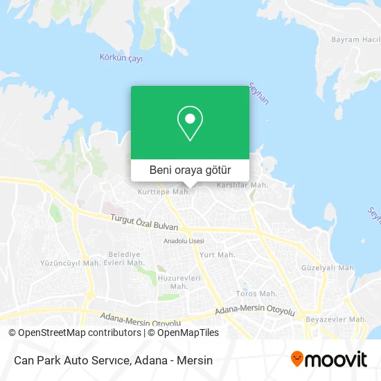 Can Park Auto Servıce harita