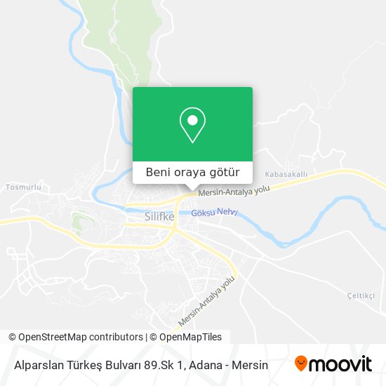 Alparslan Türkeş Bulvarı 89.Sk 1 harita