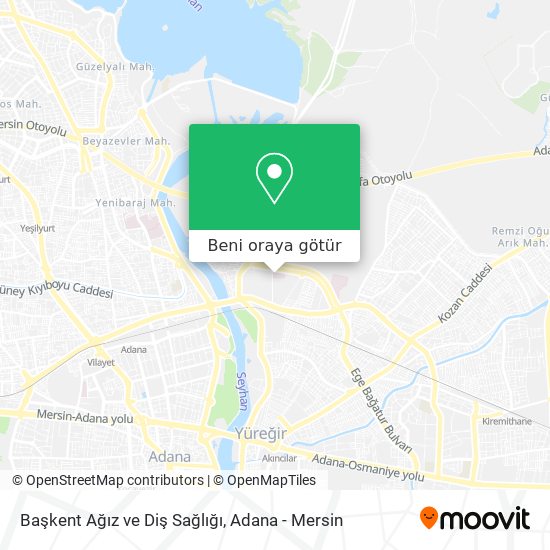 Başkent Ağız ve Diş Sağlığı harita