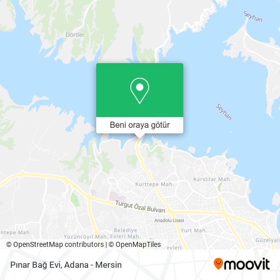 Pınar Bağ Evi harita