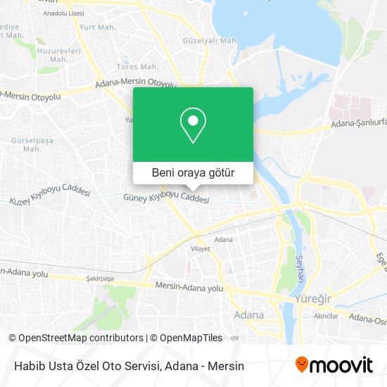 Habib Usta Özel Oto Servisi harita