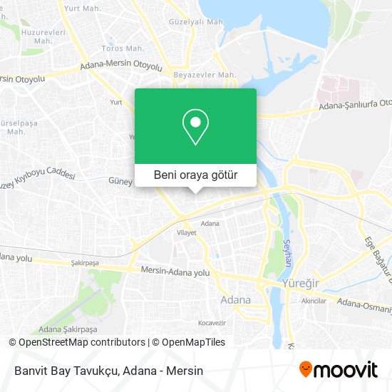 Banvit Bay Tavukçu harita