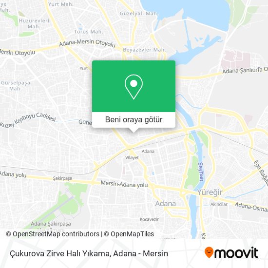 Çukurova Zirve Halı Yıkama harita