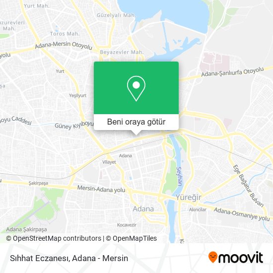 Sıhhat Eczanesı harita