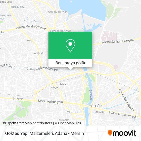 Göktes Yapı Malzemeleri harita