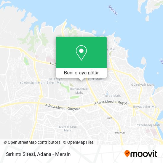 Sırkıntı Sitesi harita