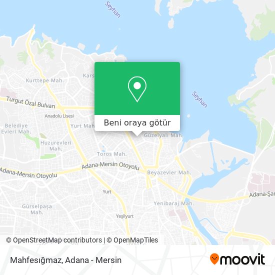 Mahfesığmaz harita