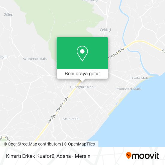 Kımırtı Erkek Kuaforü harita