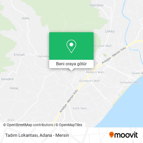 Tadım Lokantası harita