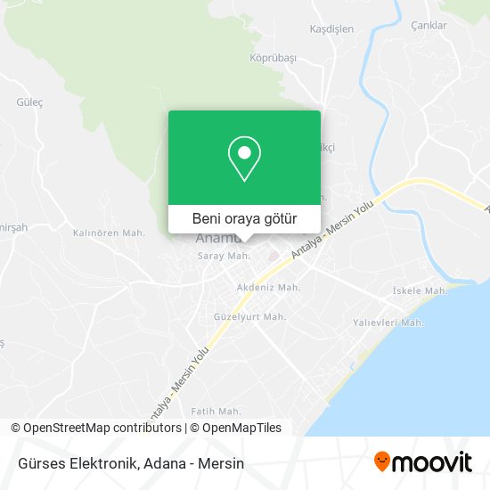 Gürses Elektronik harita