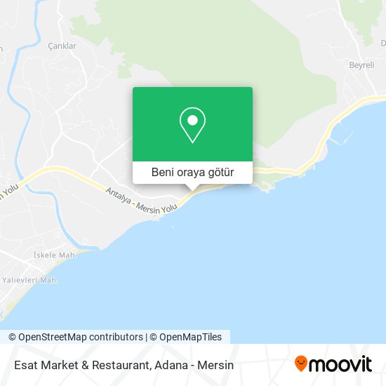 Esat Market & Restaurant harita