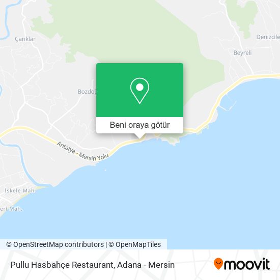 Pullu Hasbahçe Restaurant harita