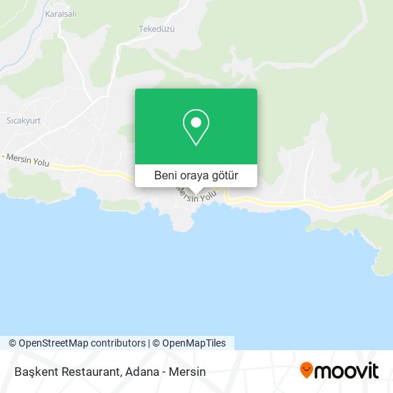 Başkent Restaurant harita