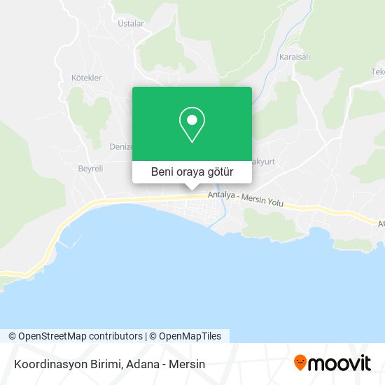 Koordinasyon Birimi harita