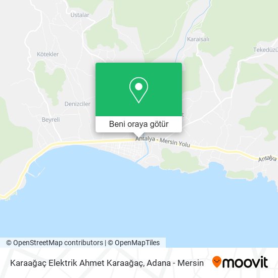 Karaağaç Elektrik Ahmet Karaağaç harita