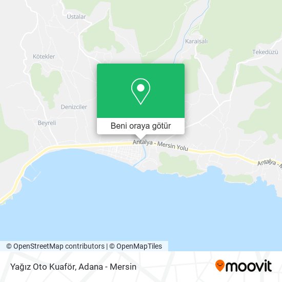 Yağız Oto Kuaför harita