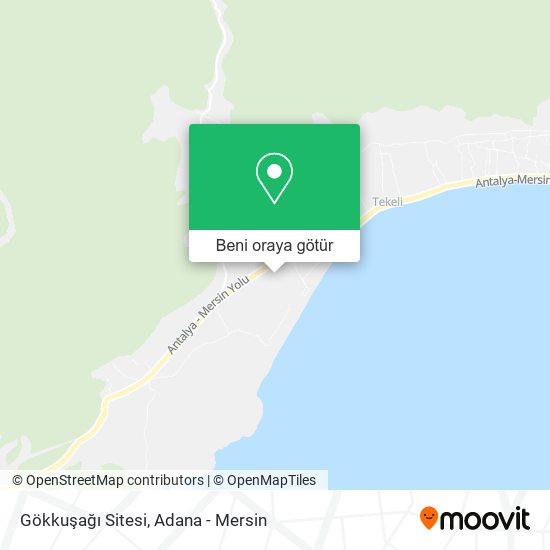 Gökkuşağı Sitesi harita