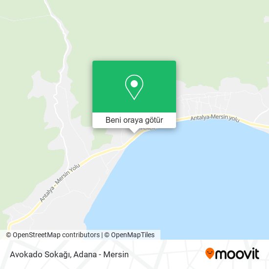 Avokado Sokağı harita