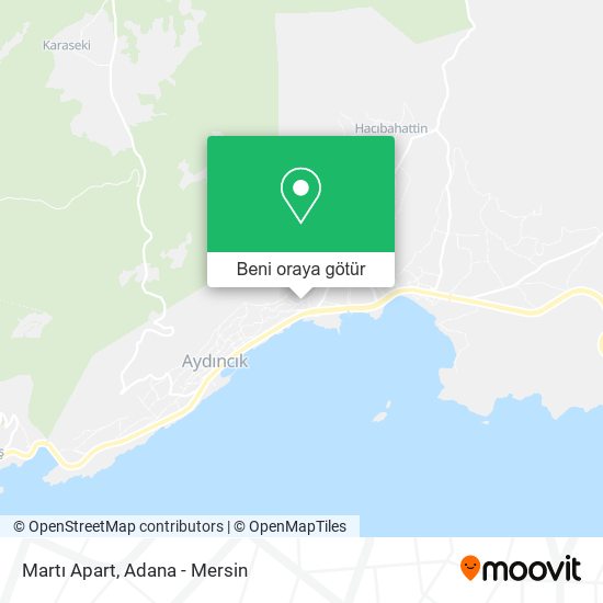 Martı Apart harita