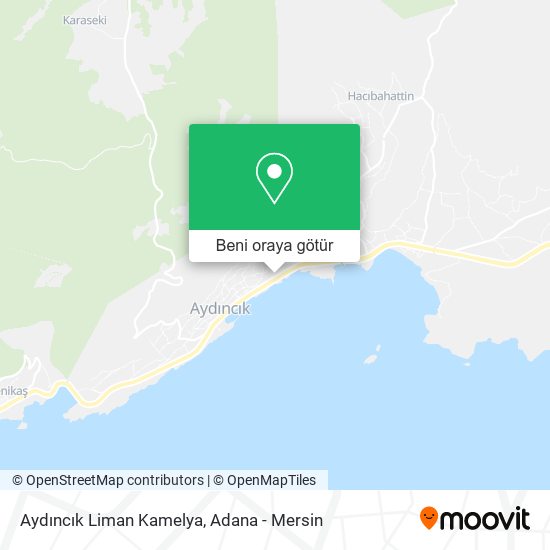 Aydıncık Liman Kamelya harita