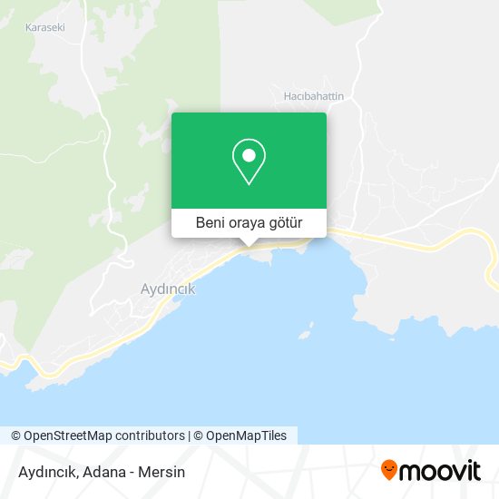 Aydıncık harita