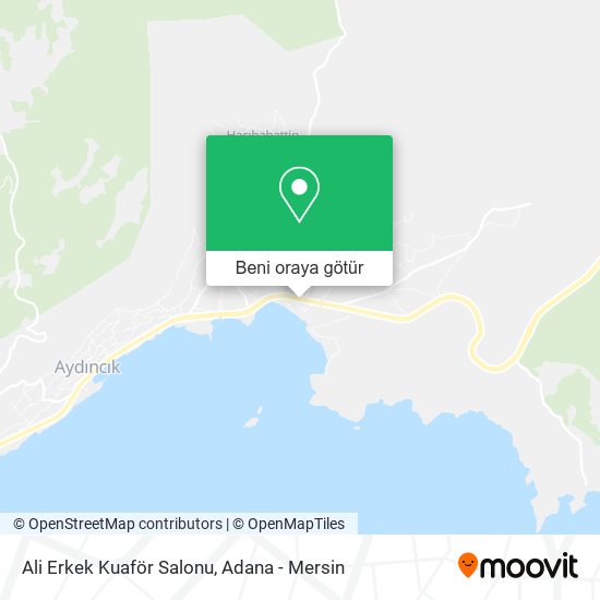 Ali Erkek Kuaför Salonu harita
