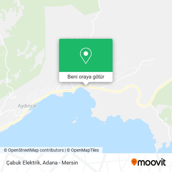 Çabuk Elektrik harita