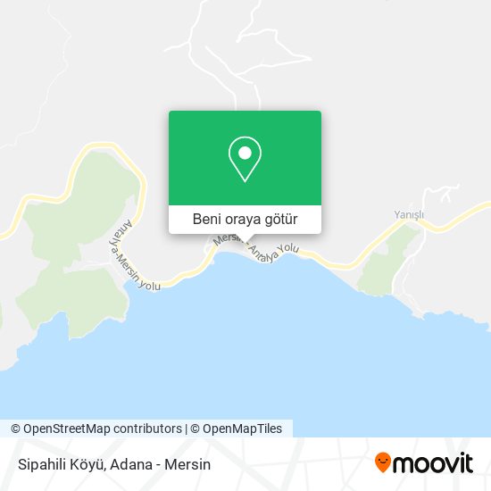 Sipahili Köyü harita