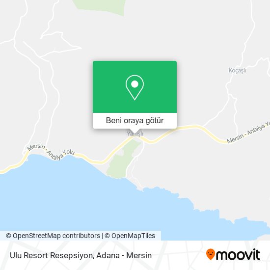 Ulu Resort Resepsiyon harita