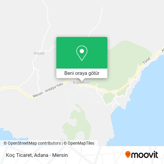 Koç Ticaret harita