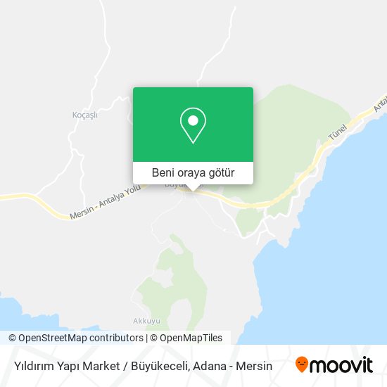 Yıldırım Yapı Market / Büyükeceli harita