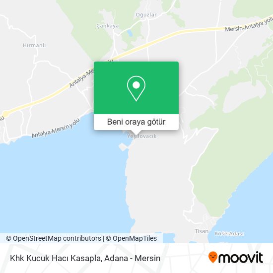 Khk Kucuk Hacı Kasapla harita