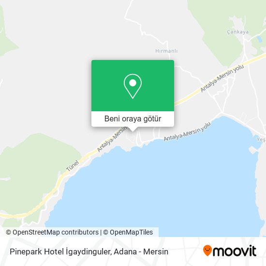 Pinepark Hotel İgaydinguler harita