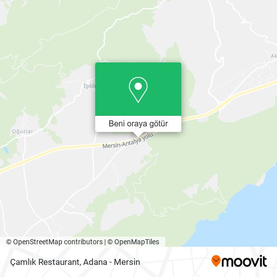 Çamlık Restaurant harita