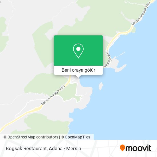 Boğsak Restaurant harita