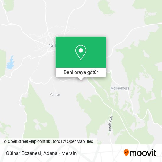 Gülnar Eczanesi harita