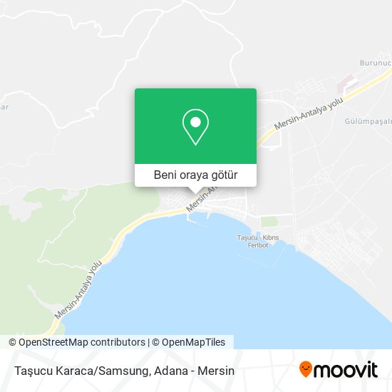 Taşucu Karaca/Samsung harita