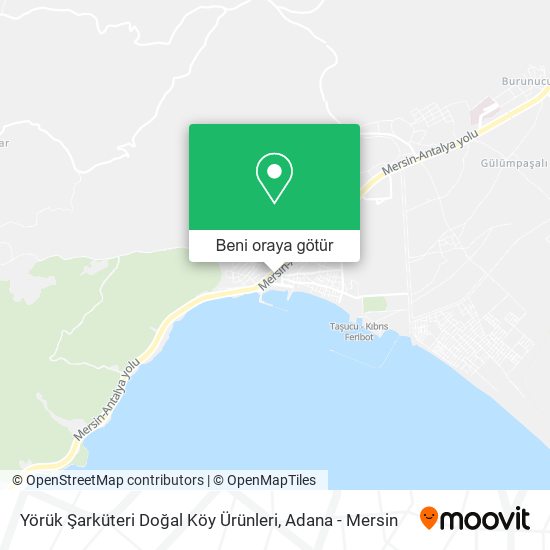 Yörük Şarküteri Doğal Köy Ürünleri harita