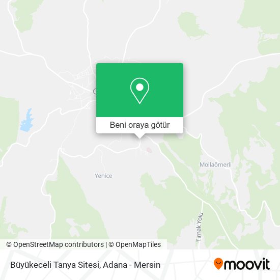 Büyükeceli Tanya Sitesi harita