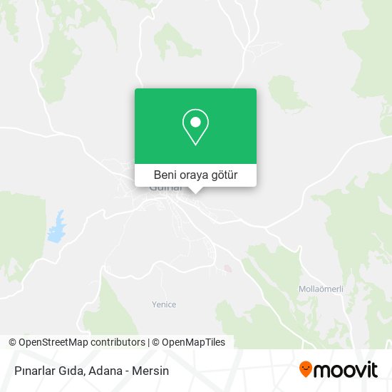 Pınarlar Gıda harita