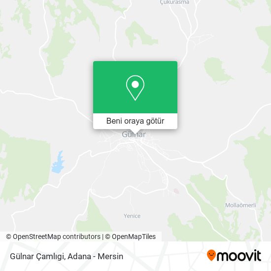 Gülnar Çamlıgi harita