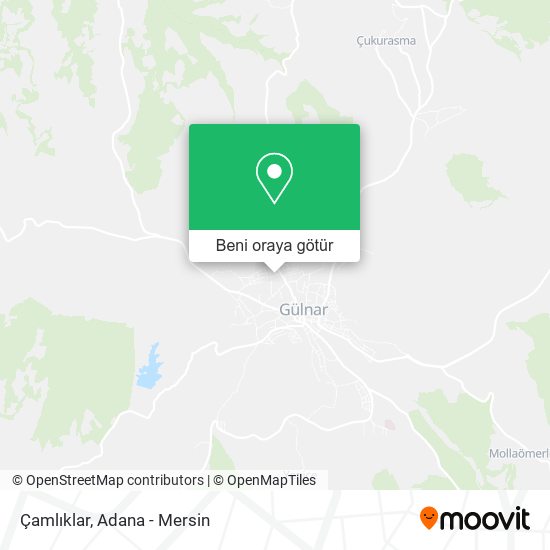 Çamlıklar harita
