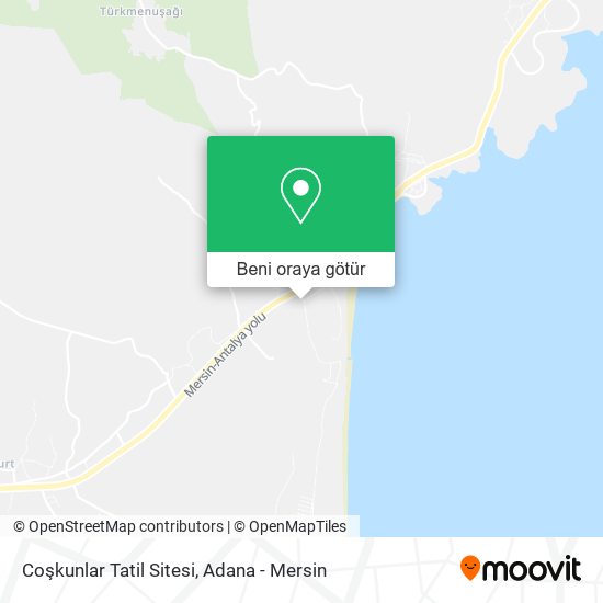 Coşkunlar Tatil Sitesi harita